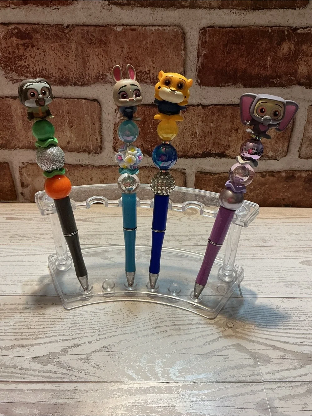 Cute Character Bead Pens –